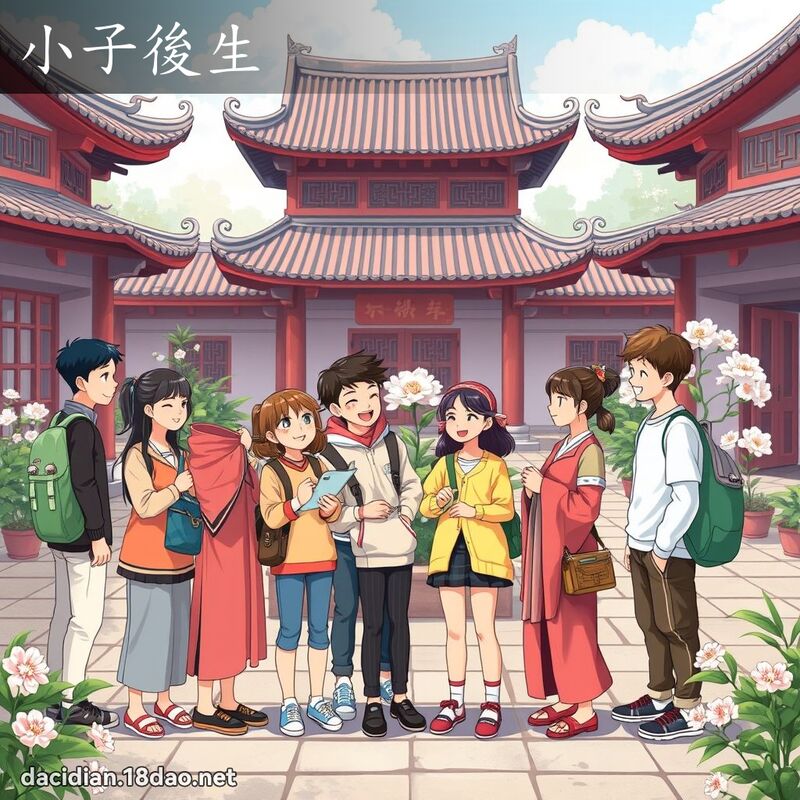 小子後生 - 國語大辭典配圖