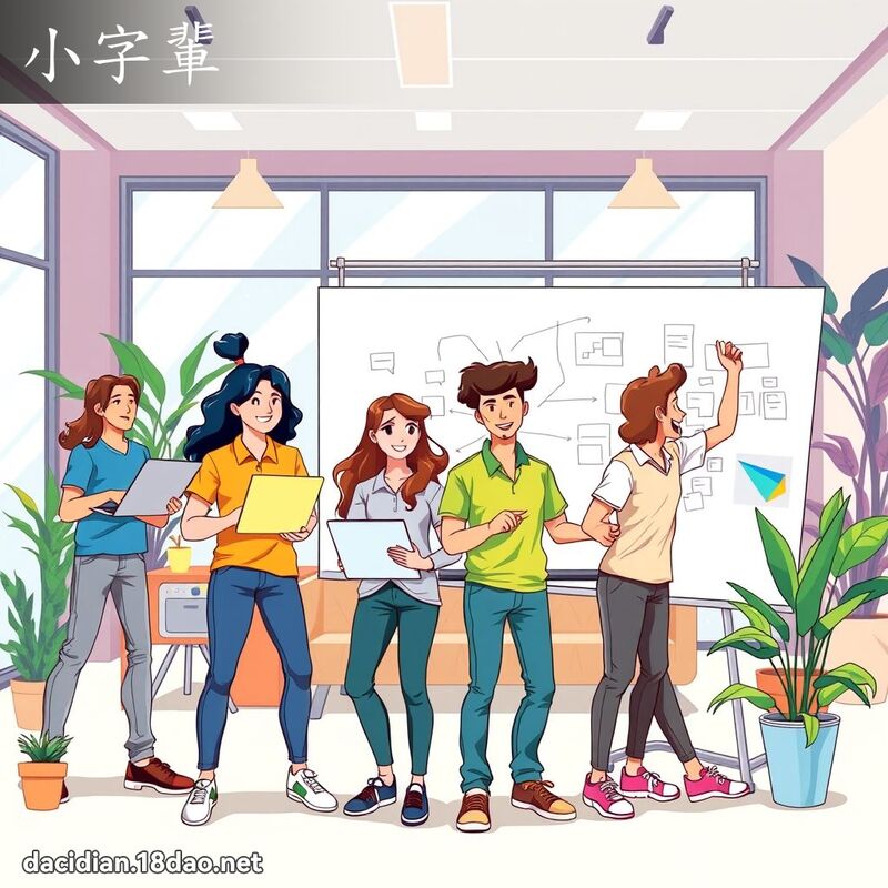 小字輩 - 國語大辭典配圖