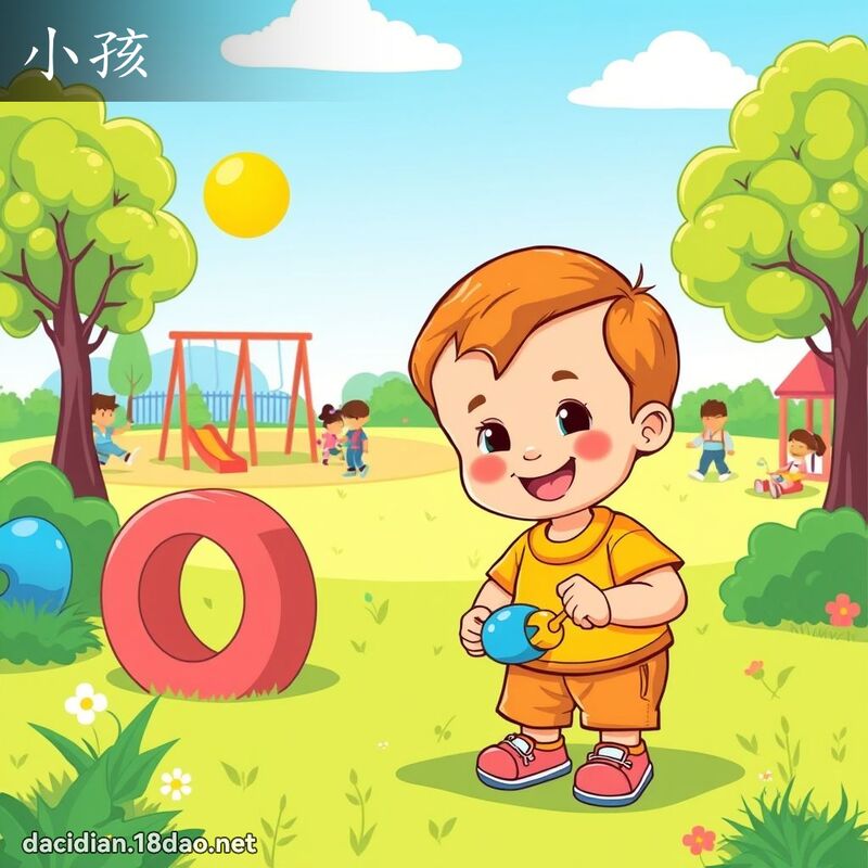 小孩 - 国语大辞典配图