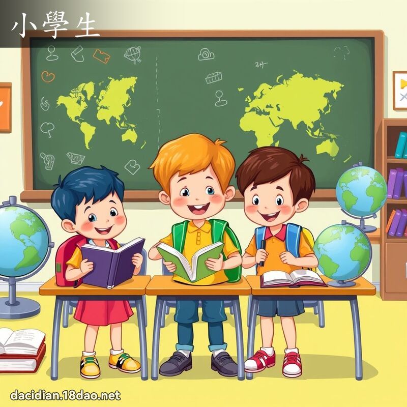 小學生 - 國語大辭典配圖