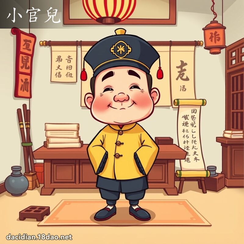 小官兒 - 國語大辭典配圖