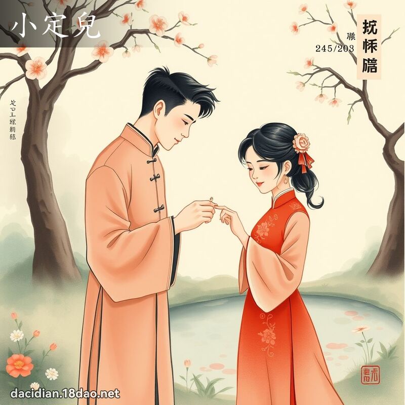 小定兒 - 國語大辭典配圖