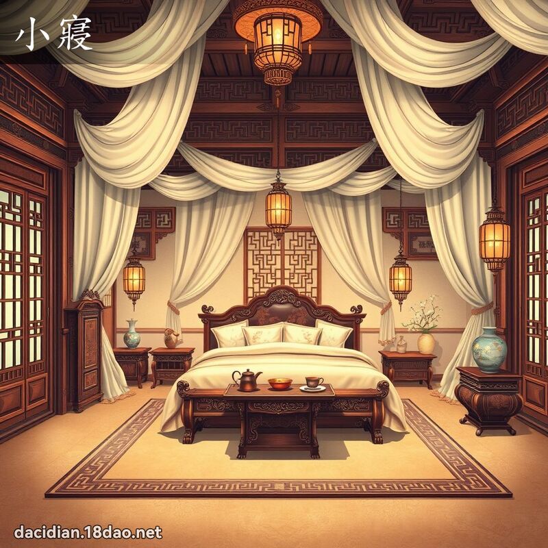 小寢 - 國語大辭典配圖