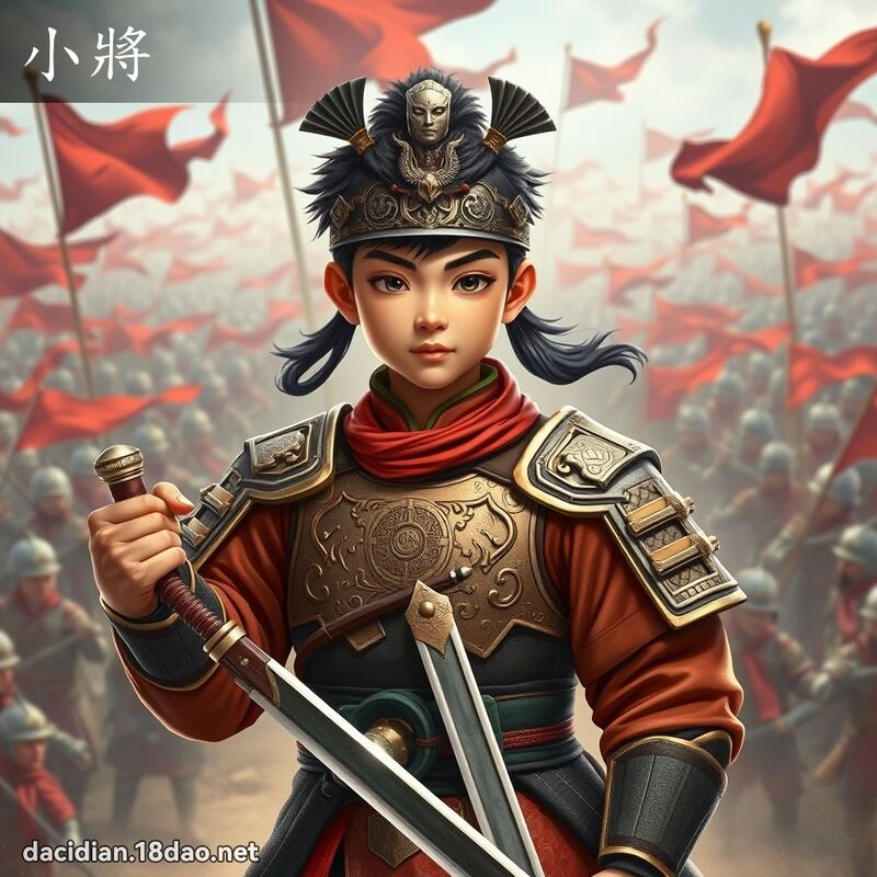 小將 - 国语大辞典配图