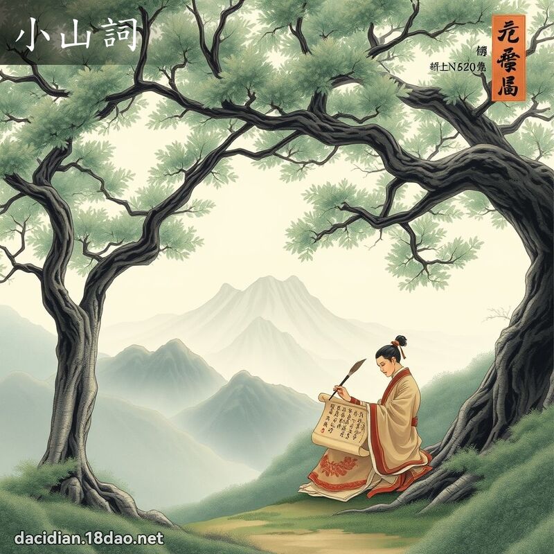小山詞 - 國語大辭典配圖