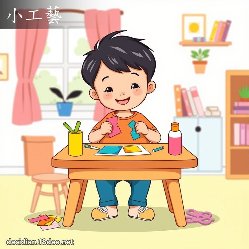 小工艺 - 国语大辞典配图