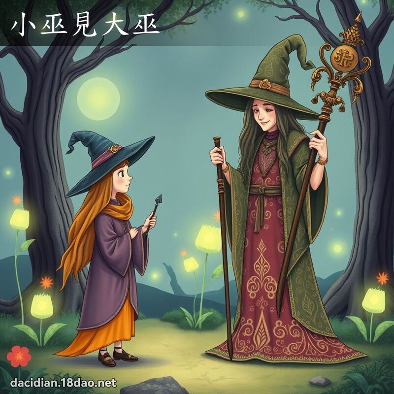小巫见大巫 - 国语大辞典配图