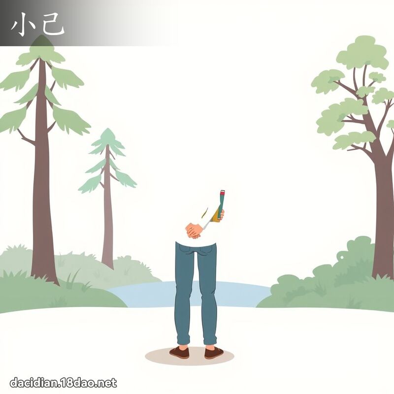 小己 - 國語大辭典配圖