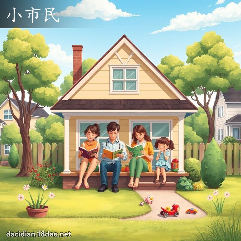 小市民 - 國語大辭典配圖