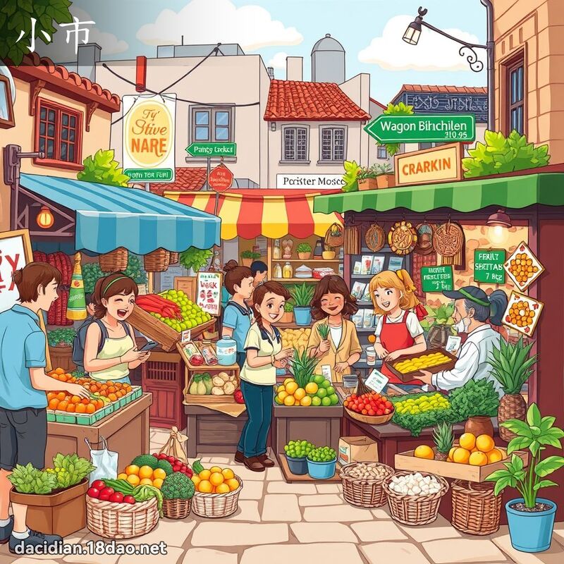 小市 - 國語大辭典配圖