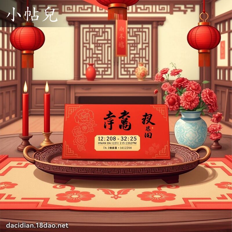 小帖儿 - 国语大辞典配图