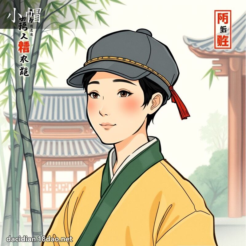 小帽 - 國語大辭典配圖