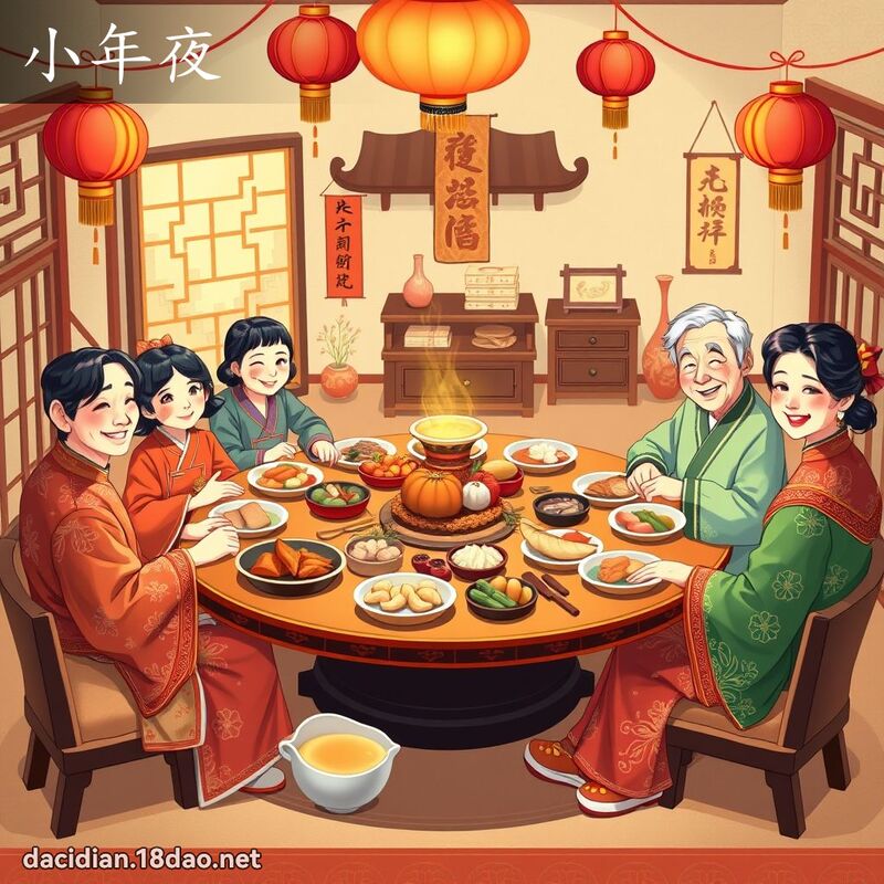 小年夜 - 國語大辭典配圖