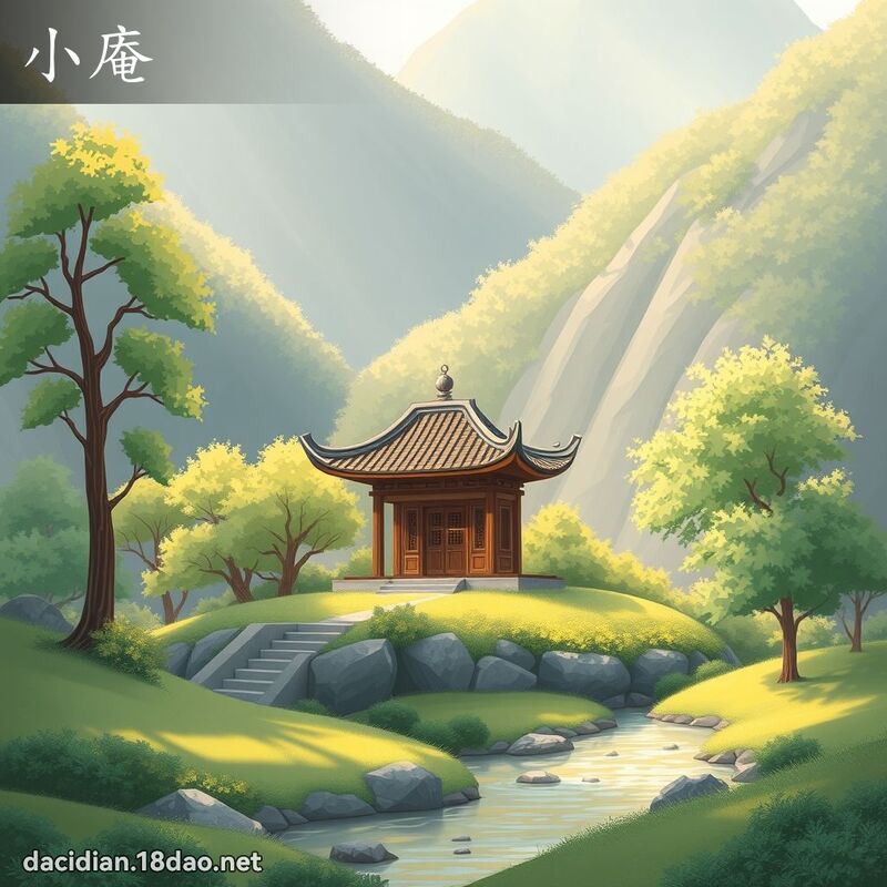 小庵 - 国语大辞典配图
