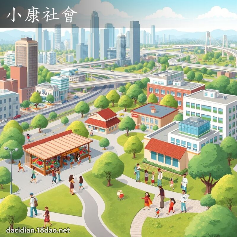 小康社会 - 国语大辞典配图