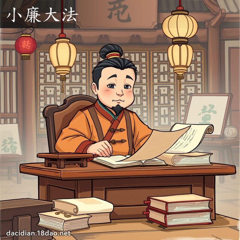 小廉大法 - 國語大辭典配圖