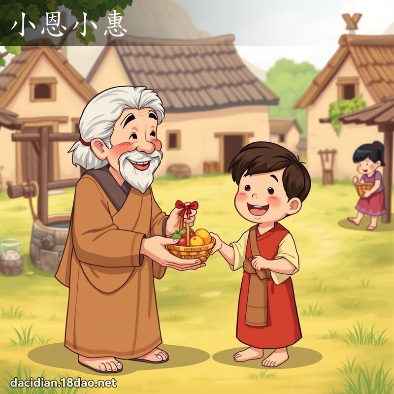小恩小惠 - 國語大辭典配圖