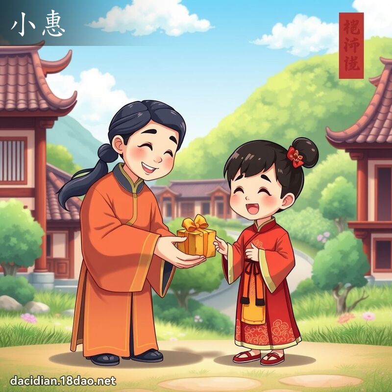 小惠 - 国语大辞典配图
