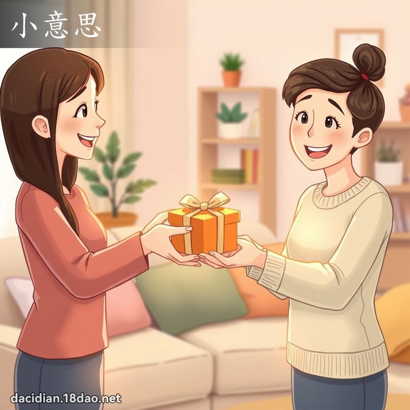 小意思 - 国语大辞典配图