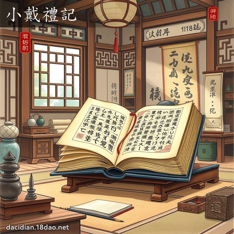 小戴禮記 - 國語大辭典配圖