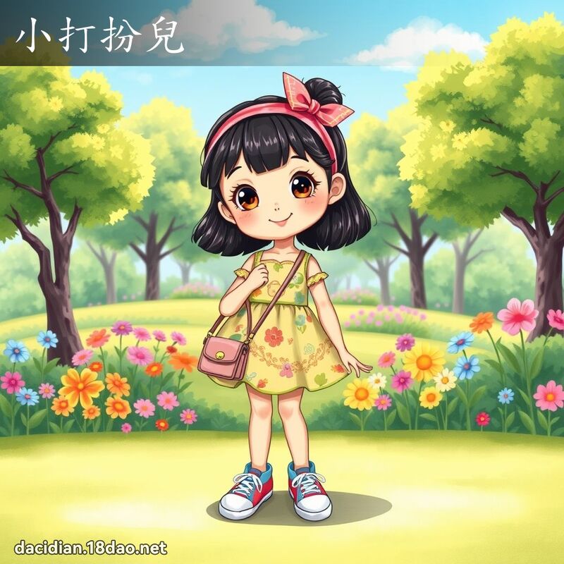 小打扮兒 - 國語大辭典配圖
