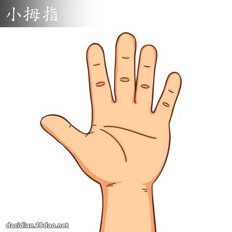 小拇指 - 国语大辞典配图