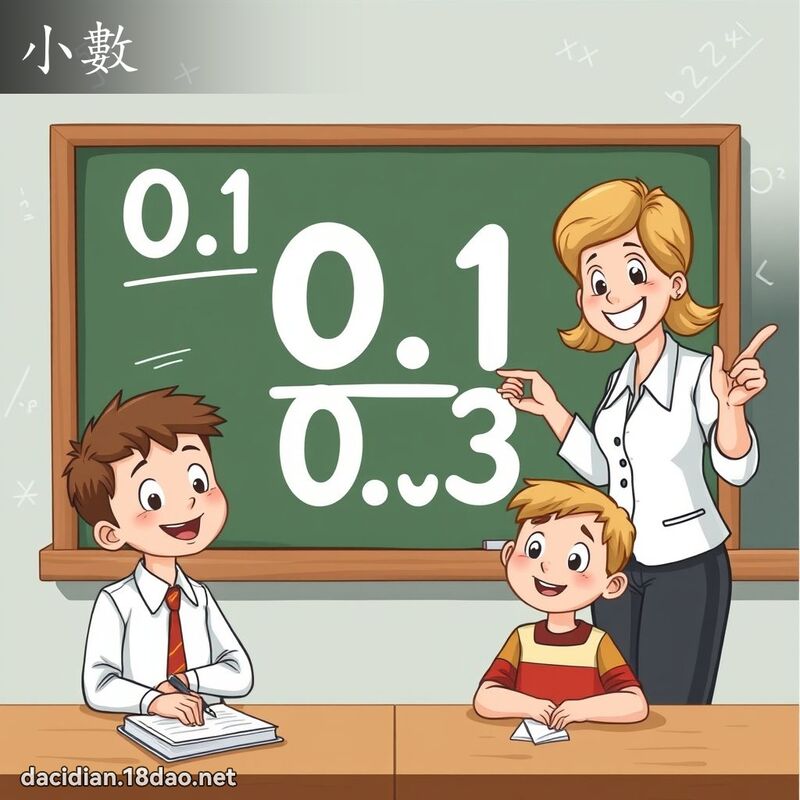 小數 - 國語大辭典配圖