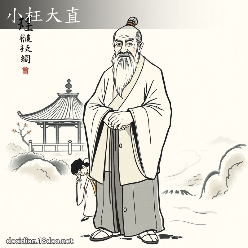 小枉大直 - 國語大辭典配圖
