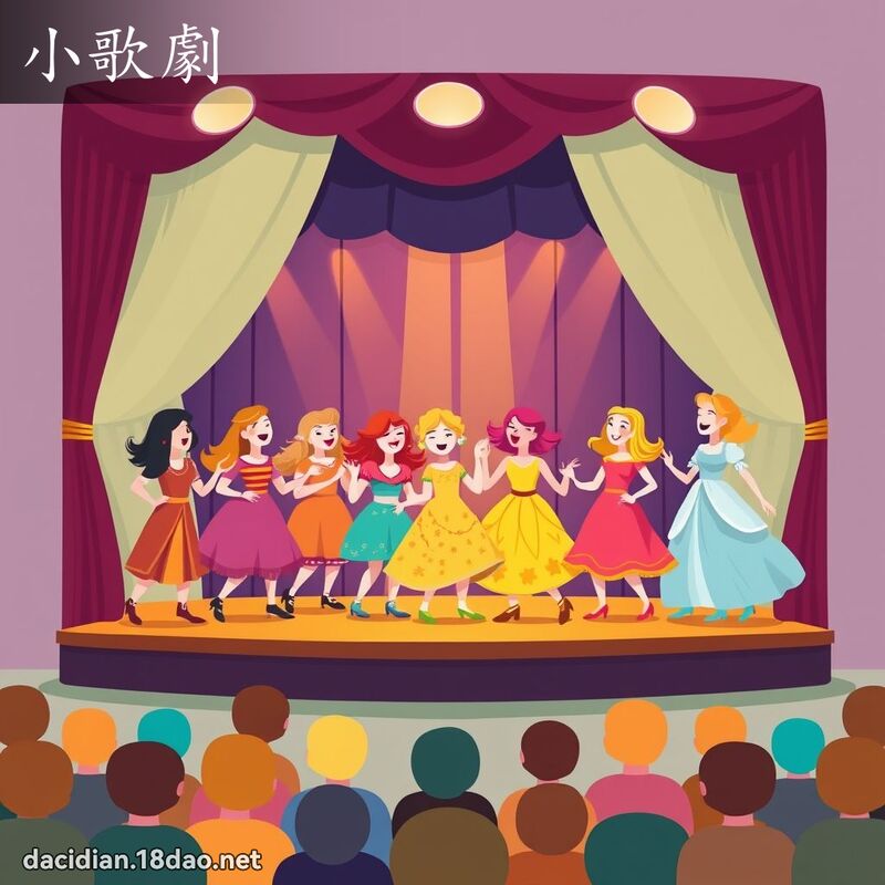 小歌剧 - 国语大辞典配图