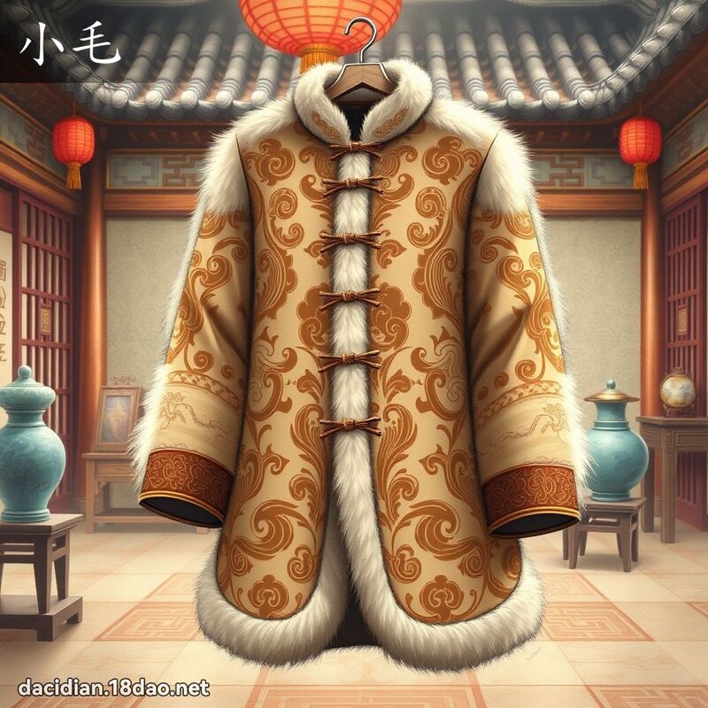 小毛 - 国语大辞典配图
