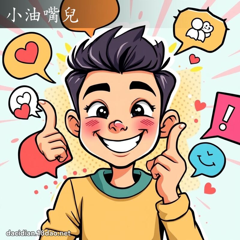 小油嘴儿 - 国语大辞典配图