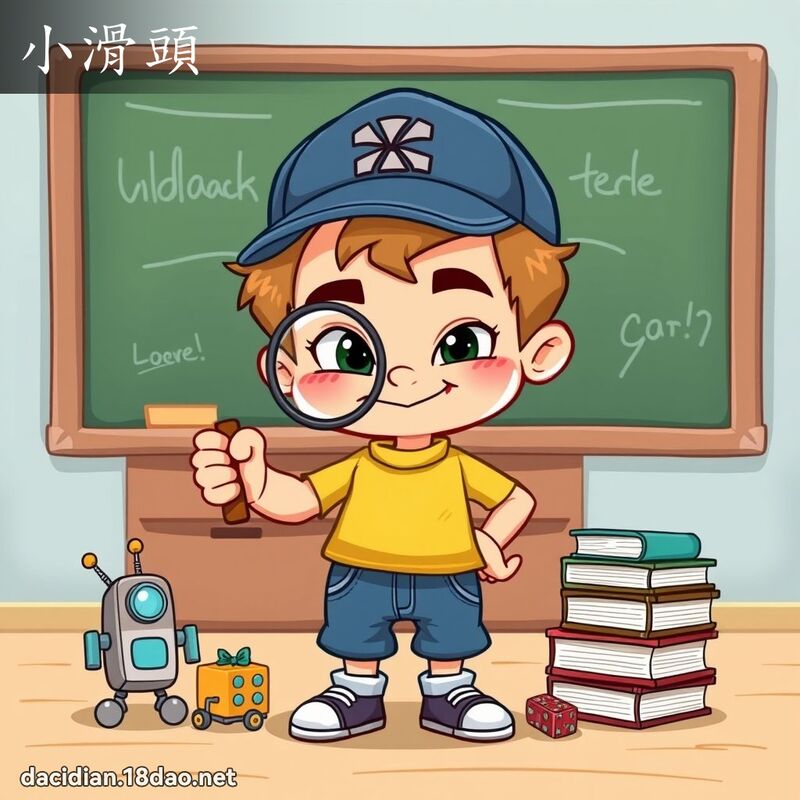 小滑头 - 国语大辞典配图