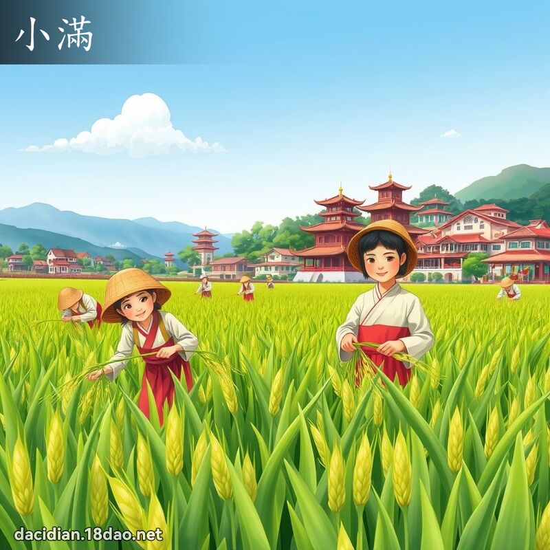 小滿 - 國語大辭典配圖