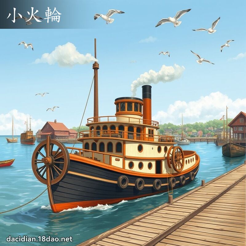 小火轮 - 国语大辞典配图