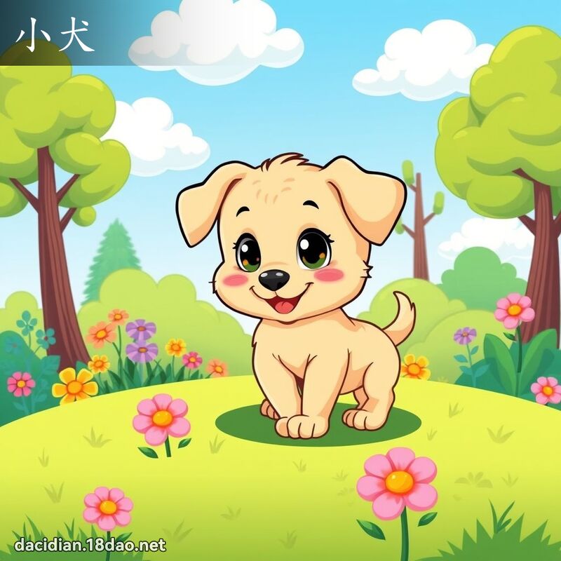 小犬 - 國語大辭典配圖