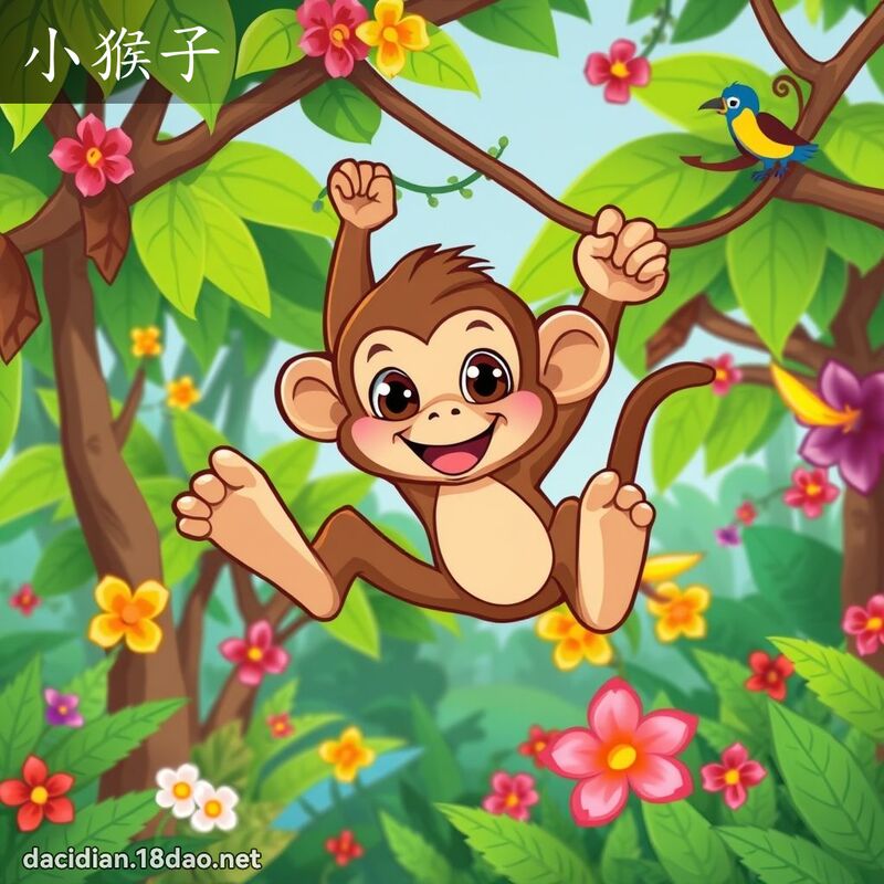 小猴子 - 国语大辞典配图