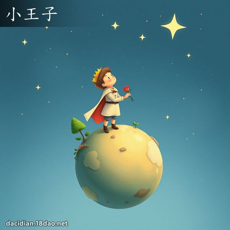 小王子 - 国语大辞典配图