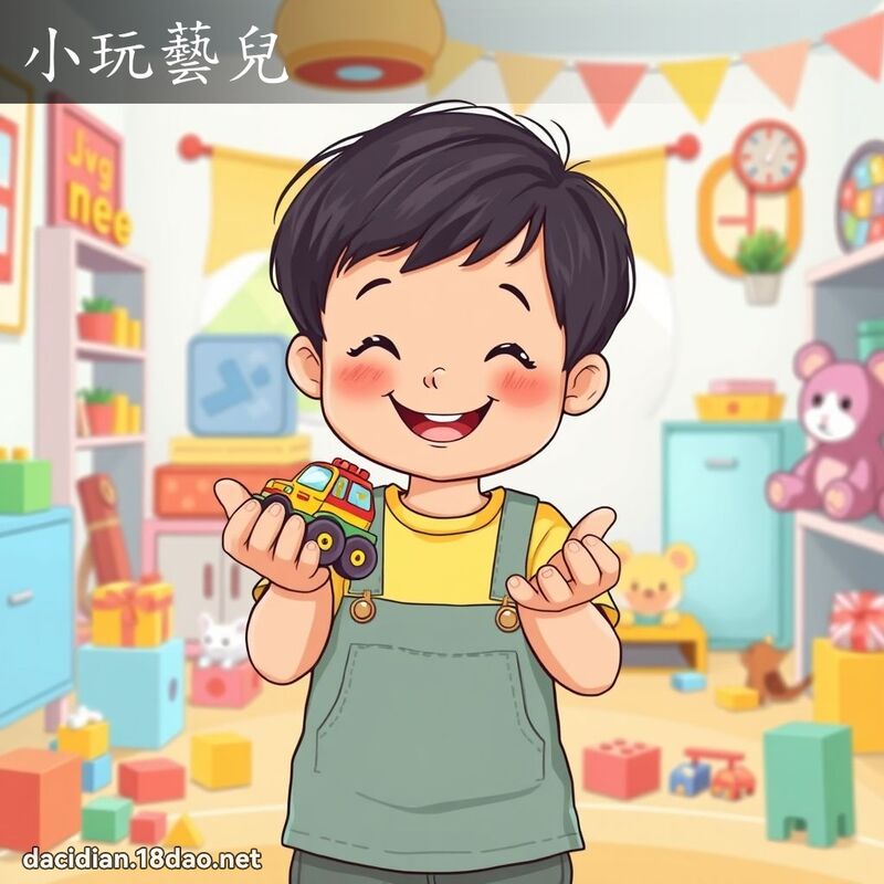 小玩藝兒 - 國語大辭典配圖
