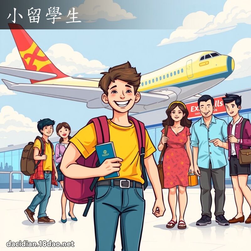 小留学生 - 国语大辞典配图
