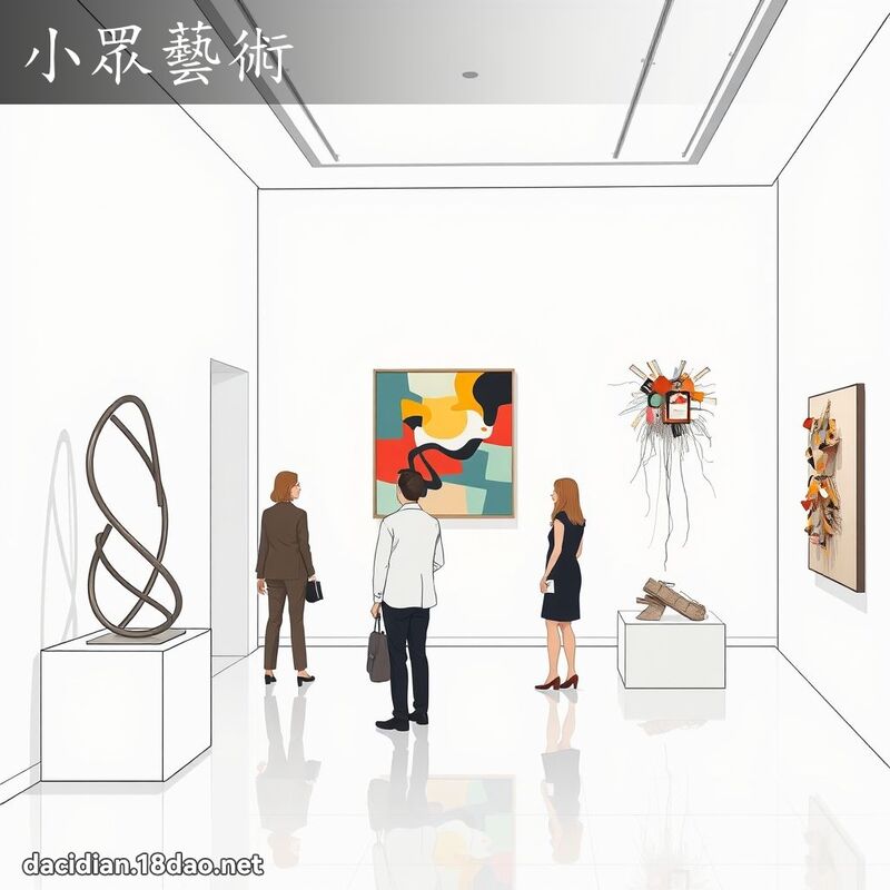 小眾藝術 - 國語大辭典配圖