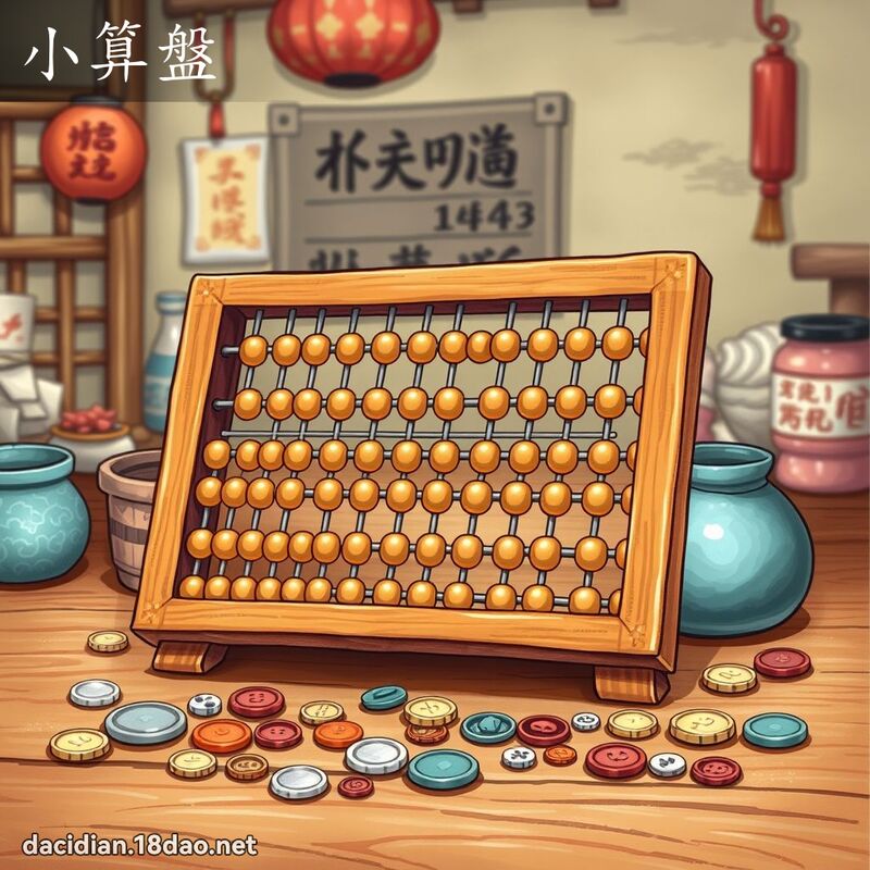 小算盘 - 国语大辞典配图