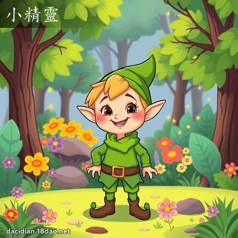 小精靈 - 國語大辭典配圖