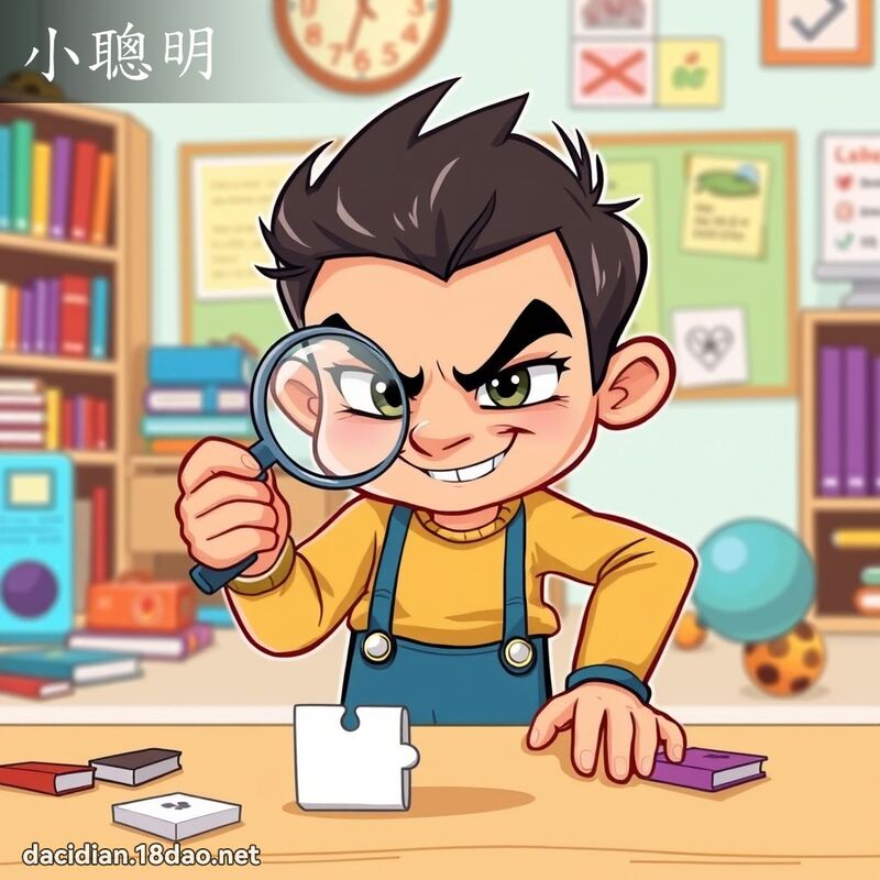 小聰明 - 國語大辭典配圖