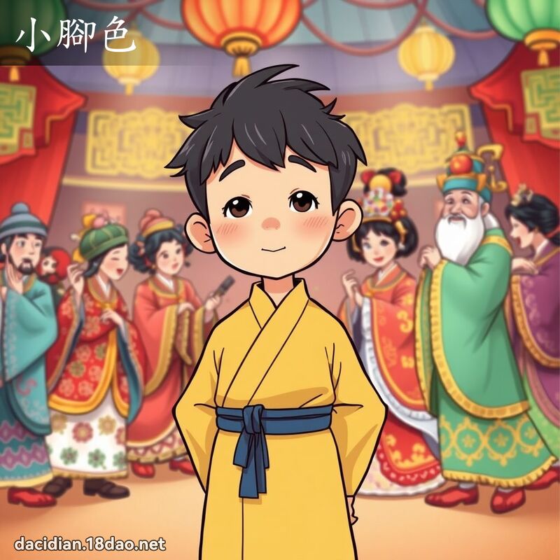 小脚色 - 国语大辞典配图