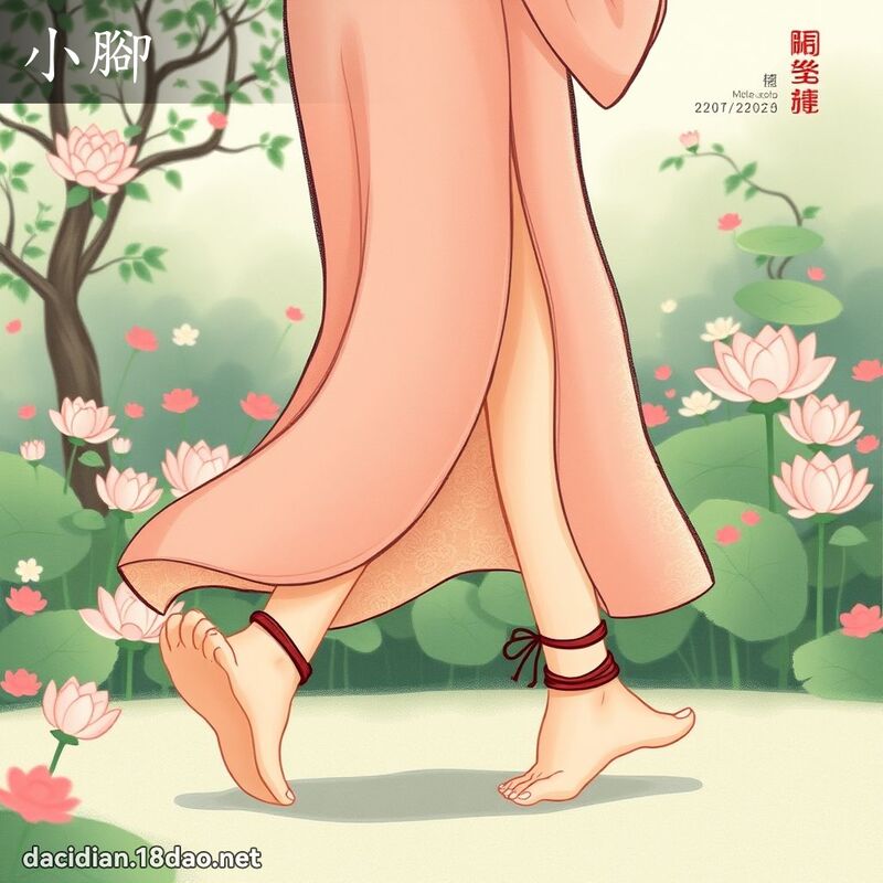 小脚 - 国语大辞典配图