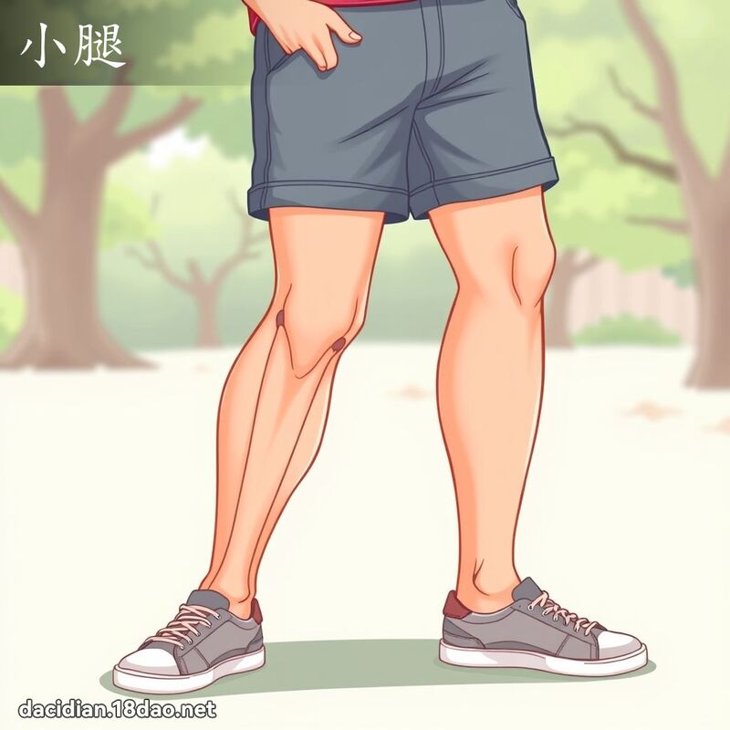 小腿 - 国语大辞典配图