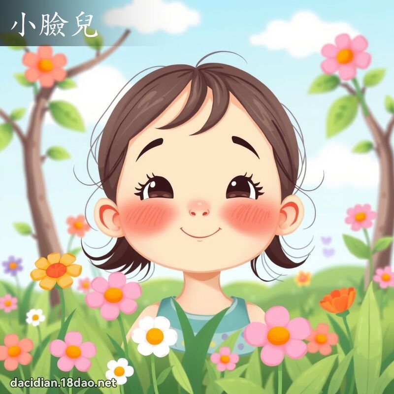 小脸儿 - 国语大辞典配图