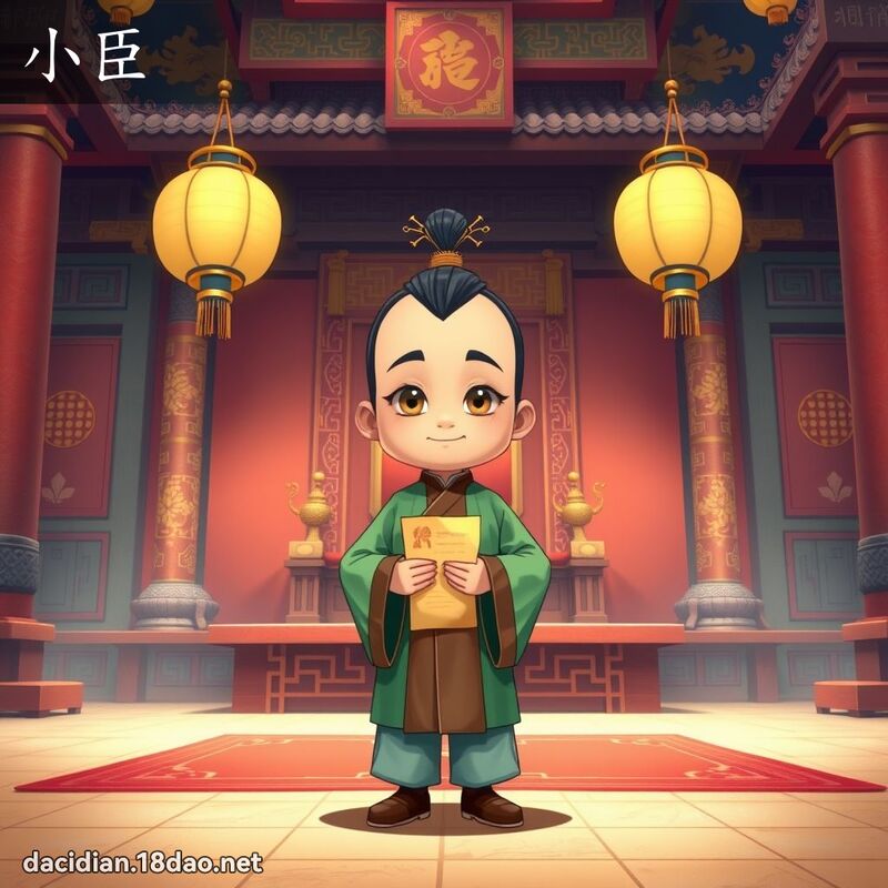 小臣 - 国语大辞典配图