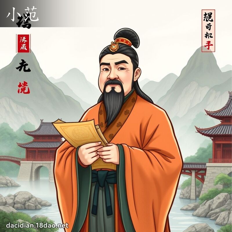 小范 - 国语大辞典配图