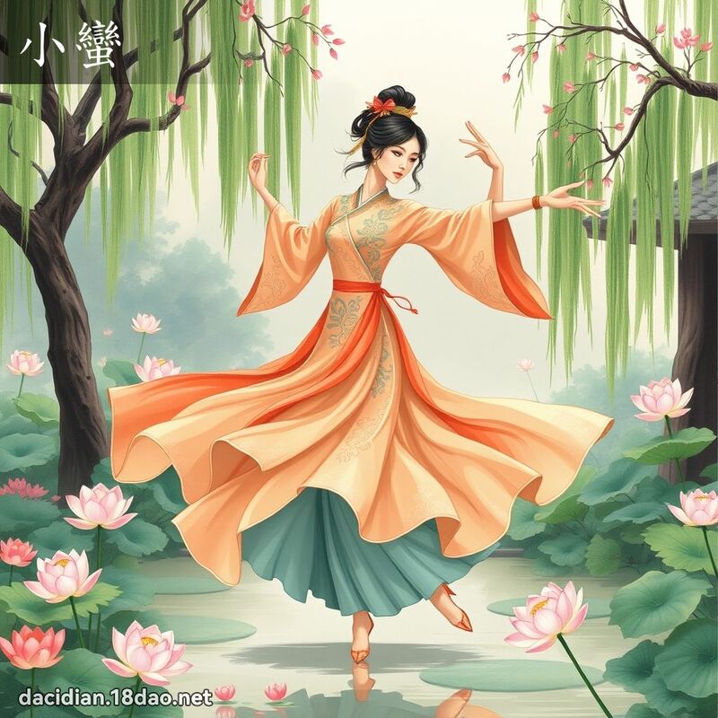 小蠻 - 國語大辭典配圖